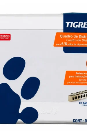 Quadro De Embutir De 6/8 Disjuntores Tigre S/Barramento